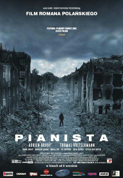 Film Pianista/The Pianist, 2002 - najlepsze filmy wojenne TOP 10