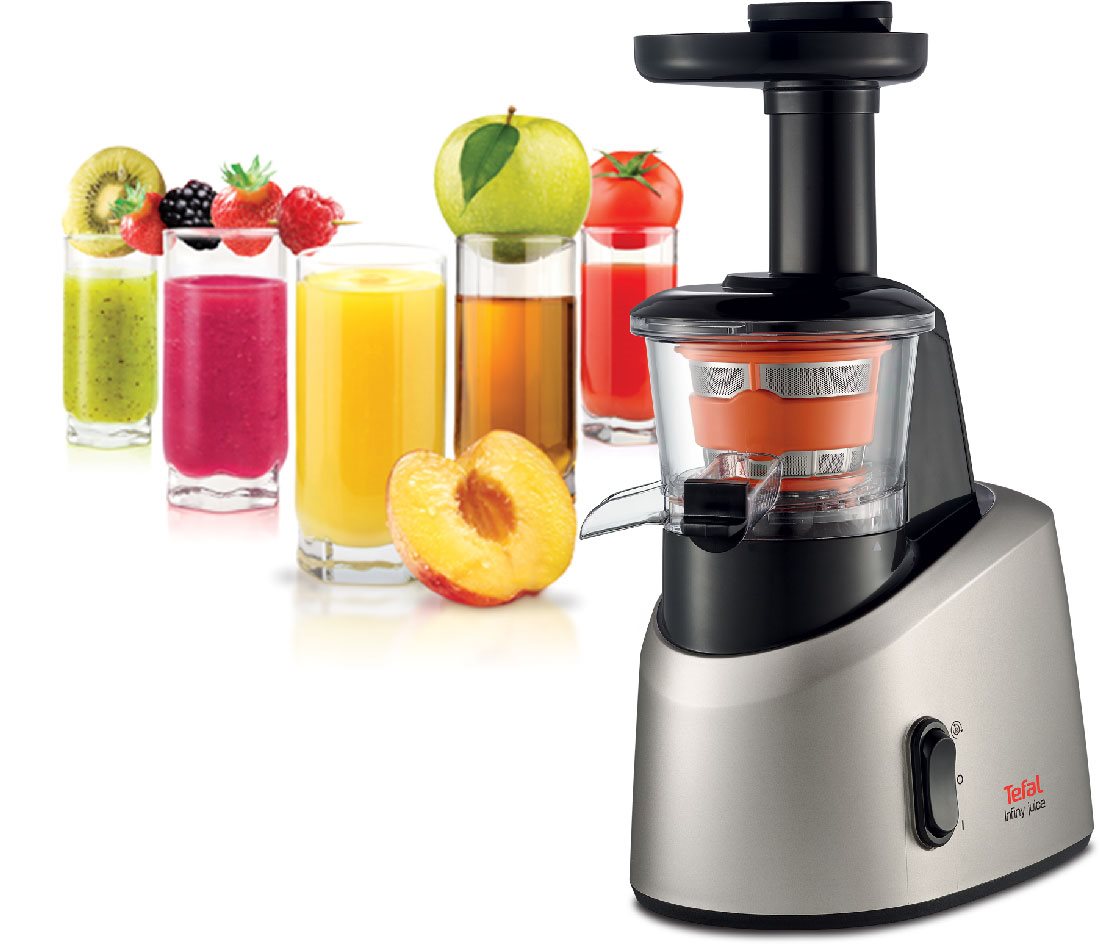 Sokowirówka Tefal Infiny Press Juice z technologią Cold Pressing 