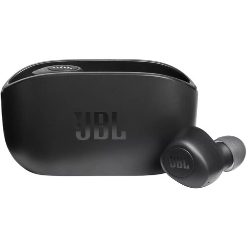 JBL słuchawki z mikrofonem – słuchawki JBL Wave 100 TWS Czarne
