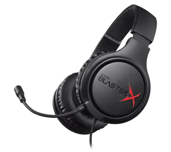 Creative słuchawki z mikrofonem – słuchawki Creative Sound BlasterX H3