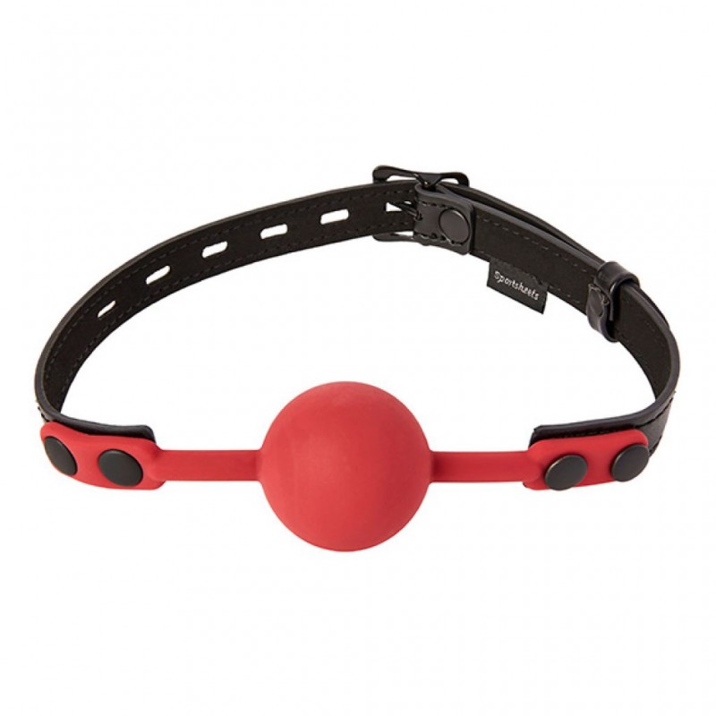 Knebel kulkowy do ust – Sportsheets saffron ball gag