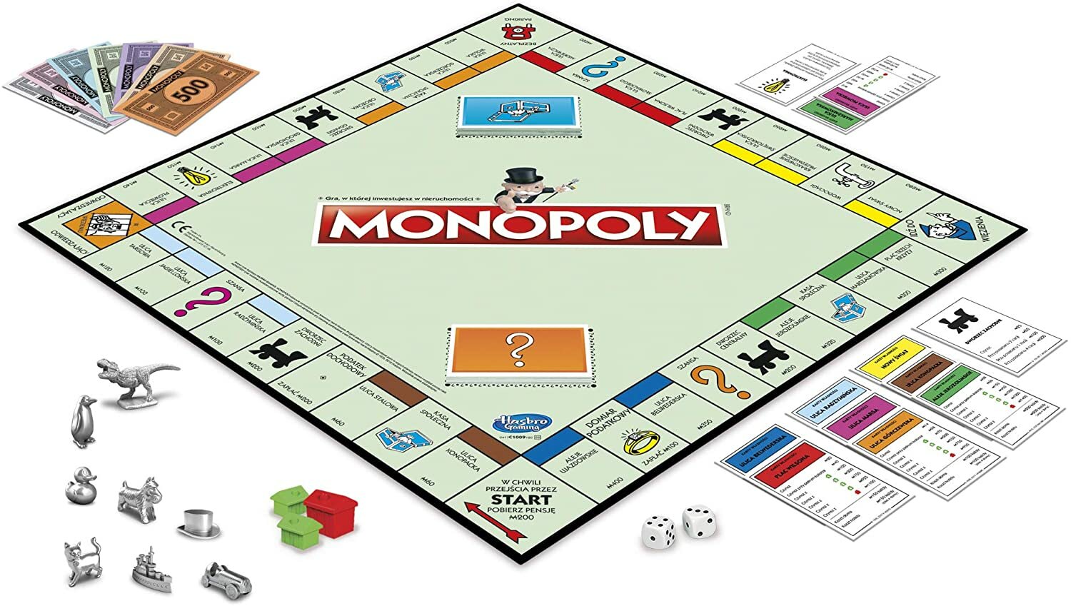 Monopoly gra planszowa - zwycięzca rankingu TOP 10 gier planszowych dla dzieci.