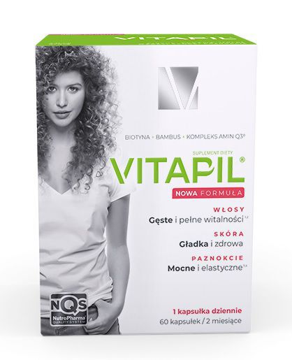 Vitapil Nowa Formuła, suplement diety, 60 kapsułek