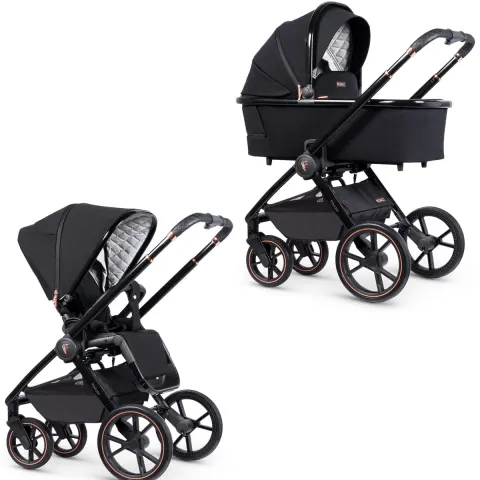 Wózek dziecięcy Vennici Tinum 2.0 Stylish Black