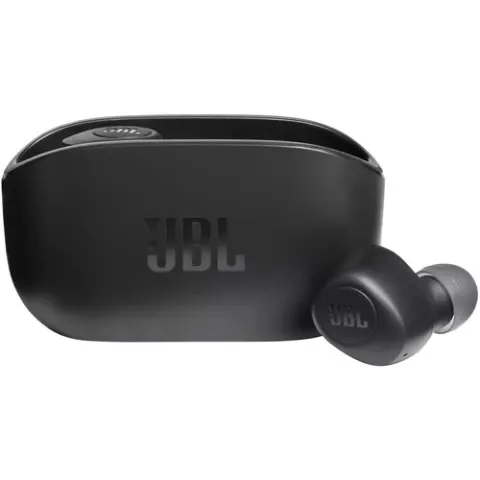 JBL słuchawki z mikrofonem – słuchawki JBL Wave 100 TWS Czarne