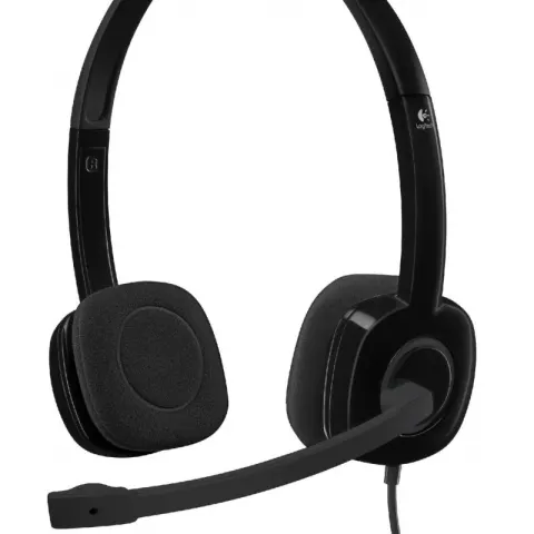 Logitech słuchawki z mikrofonem – słuchawki nauszne Logitech H151
