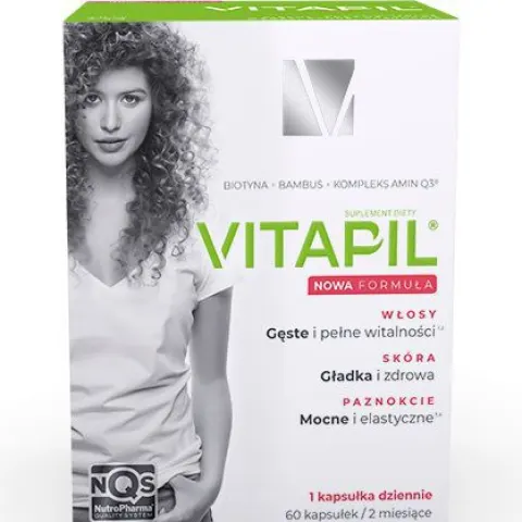 Vitapil Nowa Formuła, suplement diety, 60 kapsułek